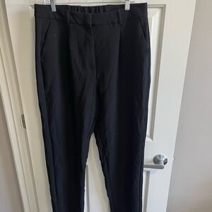 Old Navy Black Extra High-Rise Taylor Trousers (Tall Length)